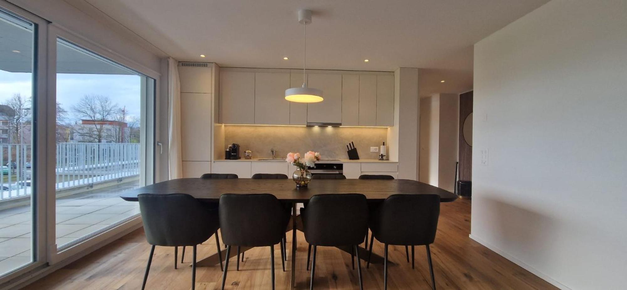 Visionary Hospitality Rothenburg, Lucerne - Premium Apartments With Free Parking, Washer, Kitchen, Terrace, 15' City ภายนอก รูปภาพ